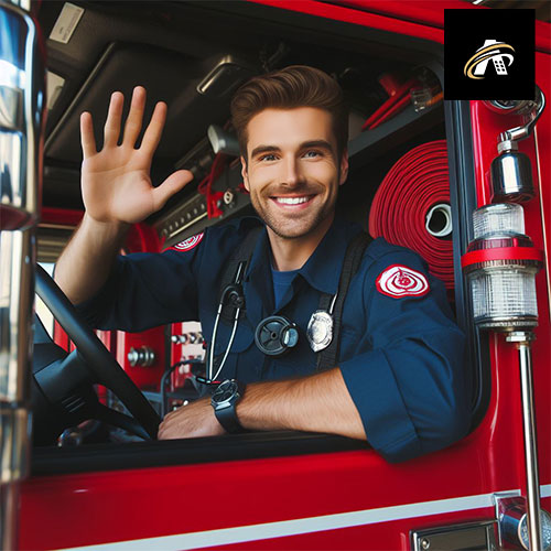 What are the duties of a firefighter driver
