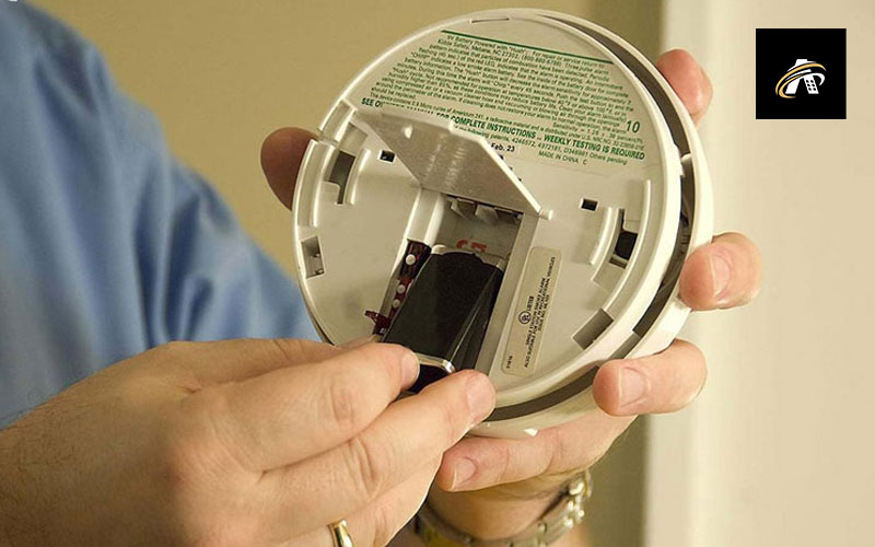 Carbon monoxide detector battery