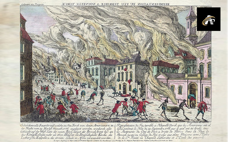 Great New York fire of 1776