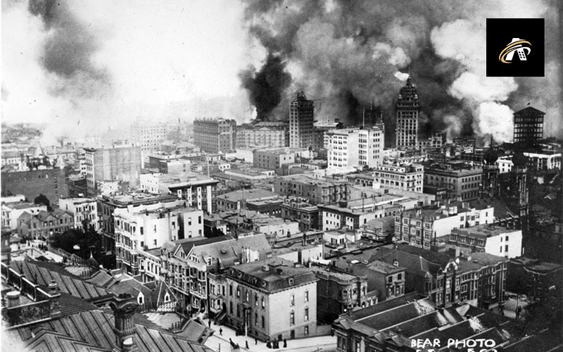 Tokyo fire in 1923