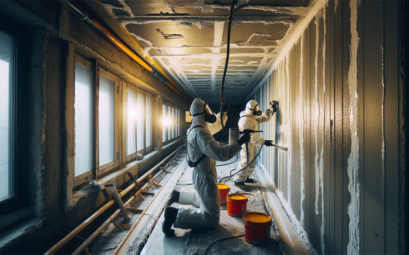 بهترین شرکت مجری پوشش ضد حریق در تهران و کرج 1 پوشش ضد حریق تهران